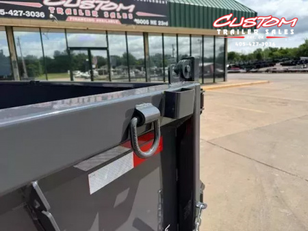 New #147487 2026 LAMAR DL 14 X 83 TANDEM AXLE LOW PRO 14K BUMPER PULL DUMP W/ 2' SIDES