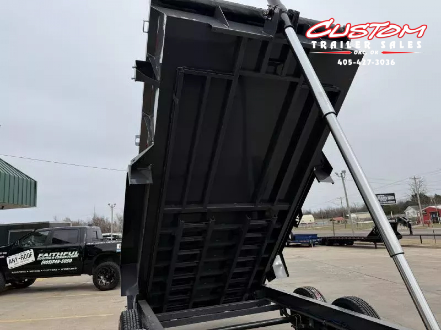 New #147497 2026 LAMAR DT 14 X 83 TANDEM AXLE BUMPER PULL 14K TELESCOPIC DUMP W/ 2' SIDES