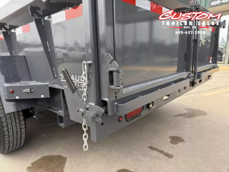 New #147497 2026 LAMAR DT 14 X 83 TANDEM AXLE BUMPER PULL 14K TELESCOPIC DUMP W/ 2' SIDES