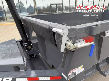 New #147497 2026 LAMAR DT 14 X 83 TANDEM AXLE BUMPER PULL 14K TELESCOPIC DUMP W/ 2' SIDES