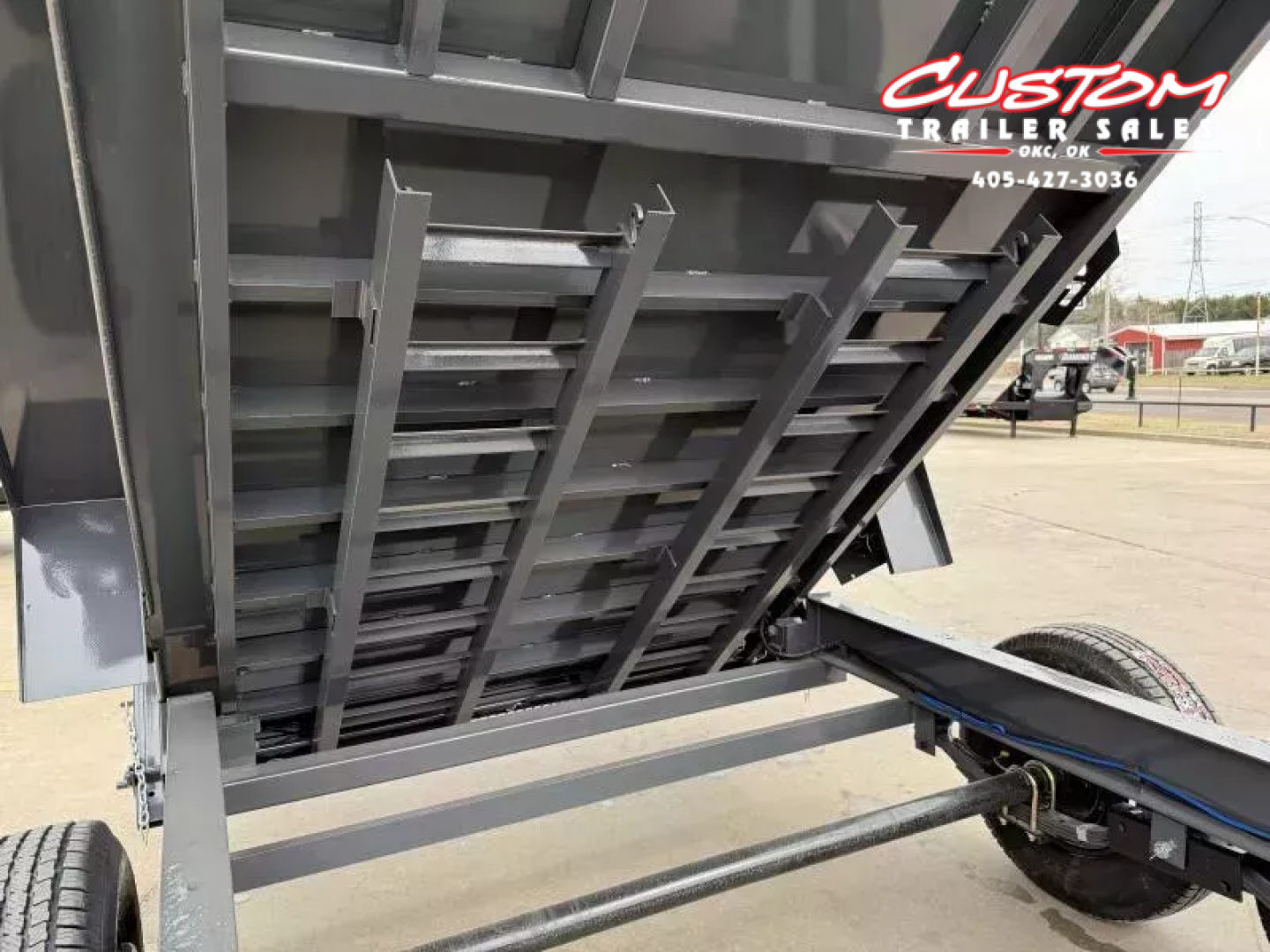 New #147498 2026 LAMAR DT 14 X 83 TANDEM AXLE BUMPER PULL 14K TELESCOPIC DUMP W/ 2' SIDES