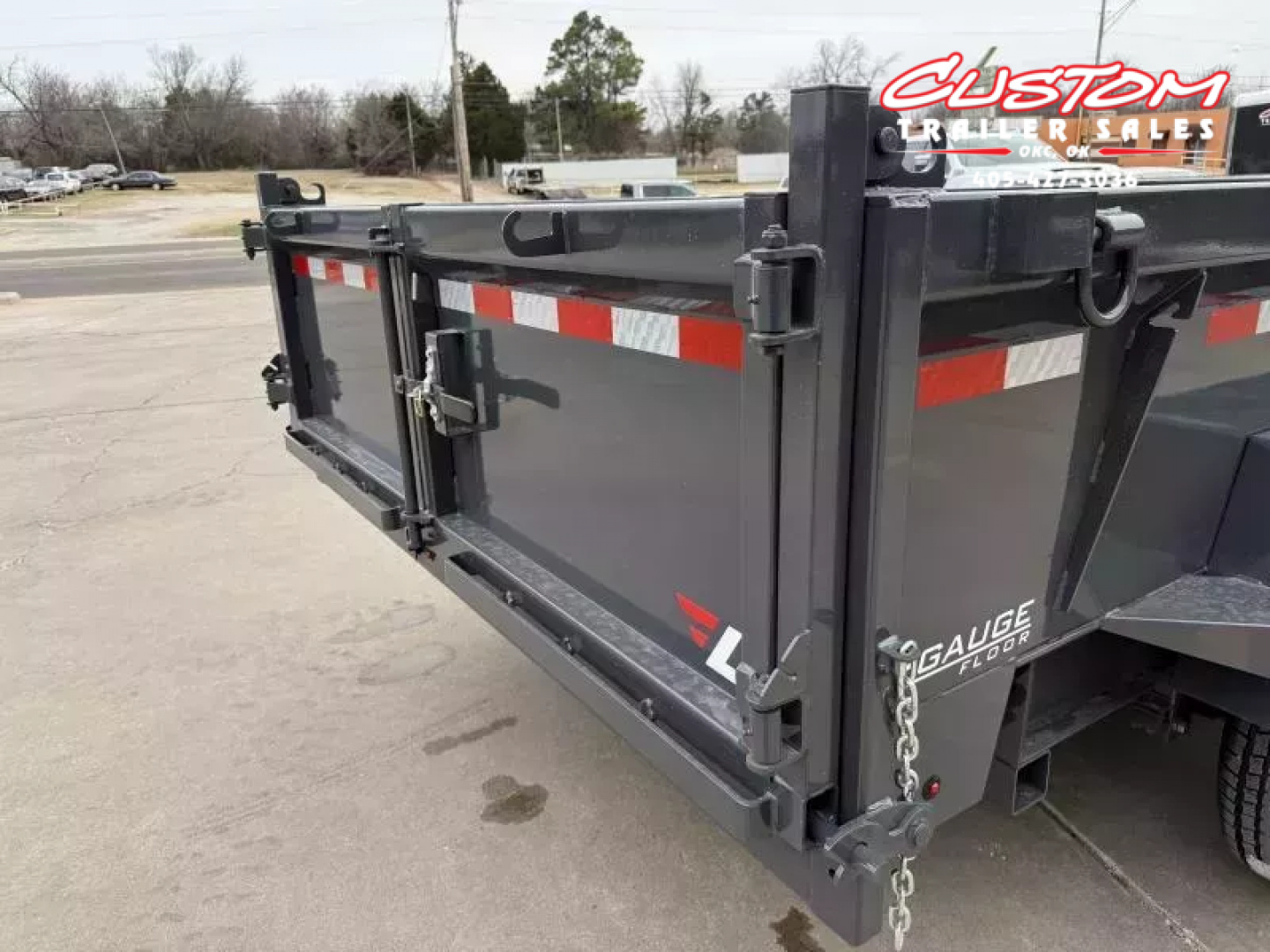 New #147498 2026 LAMAR DT 14 X 83 TANDEM AXLE BUMPER PULL 14K TELESCOPIC DUMP W/ 2' SIDES