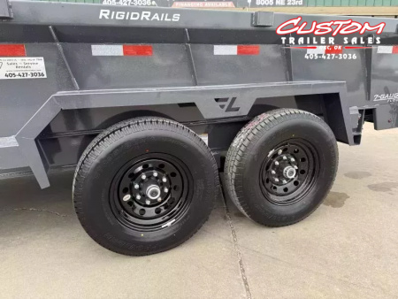 New #147498 2026 LAMAR DT 14 X 83 TANDEM AXLE BUMPER PULL 14K TELESCOPIC DUMP W/ 2' SIDES