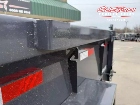 New #147498 2026 LAMAR DT 14 X 83 TANDEM AXLE BUMPER PULL 14K TELESCOPIC DUMP W/ 2' SIDES