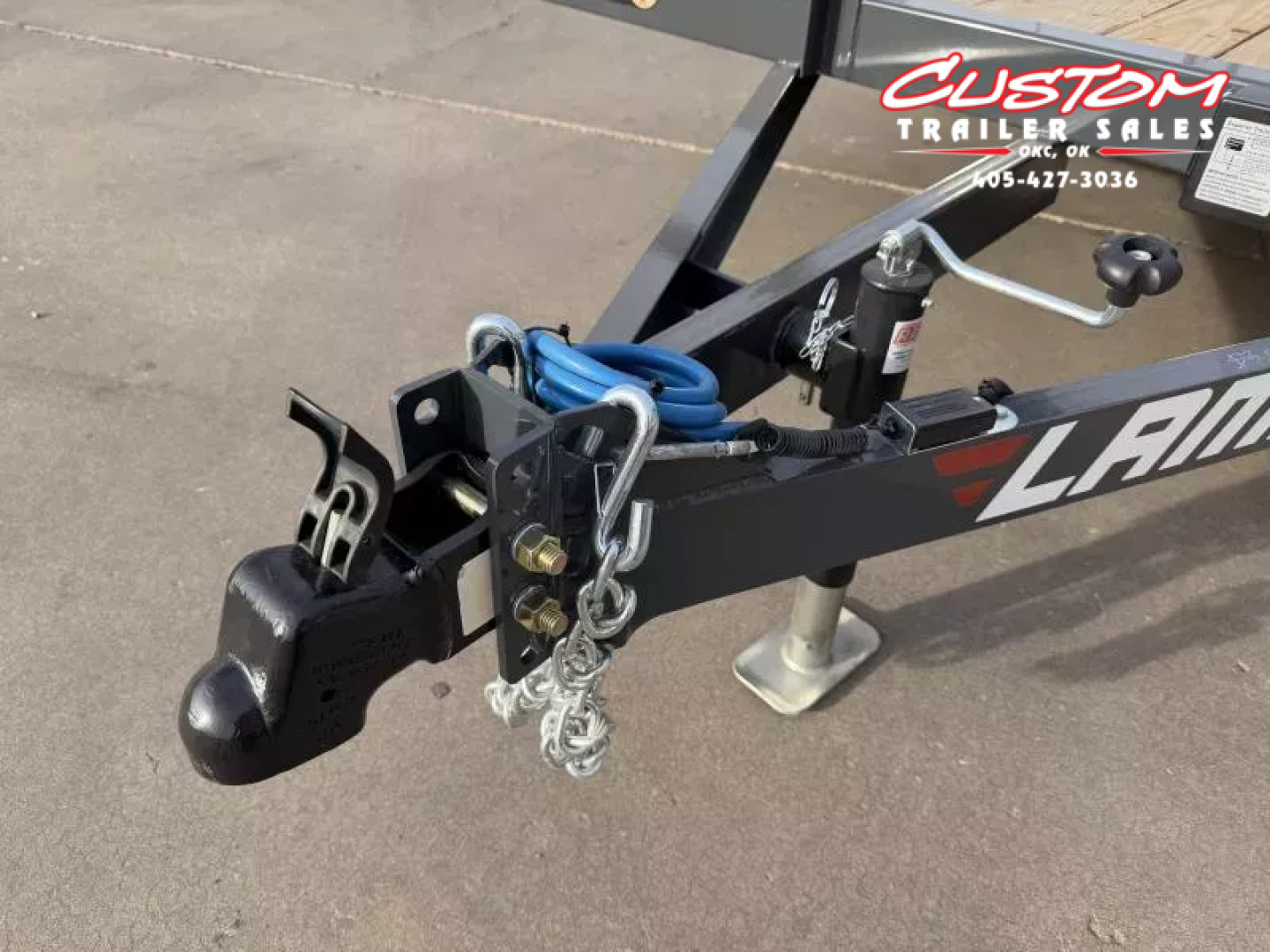 New #147559 2026 LAMAR UC 16 X 83 TANDEM AXLE ANGLE TOP 7K UTILITY W/ REAR RAMP GATE