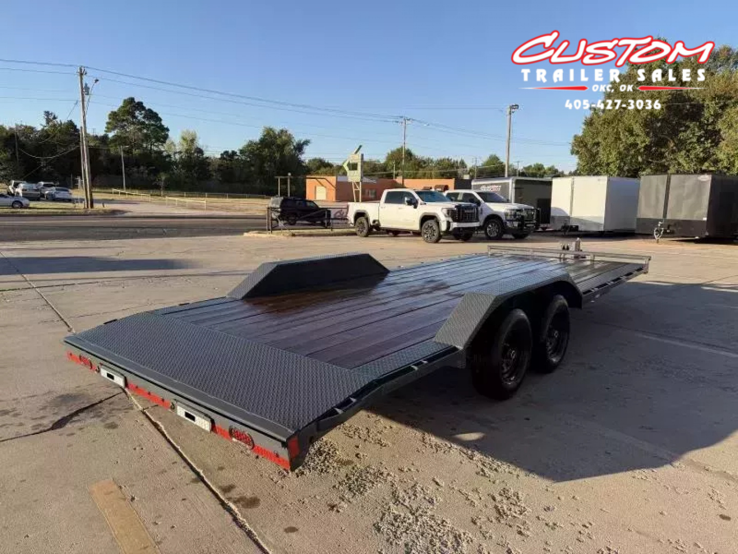 New #148104 2026 LAMAR CC 22 X 102 TANDEM AXLE 10K WOOD FLOOR CAR HAULER