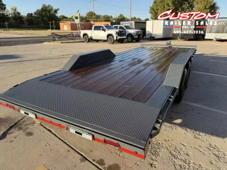 New #148104 2026 LAMAR CC 22 X 102 TANDEM AXLE 10K WOOD FLOOR CAR HAULER