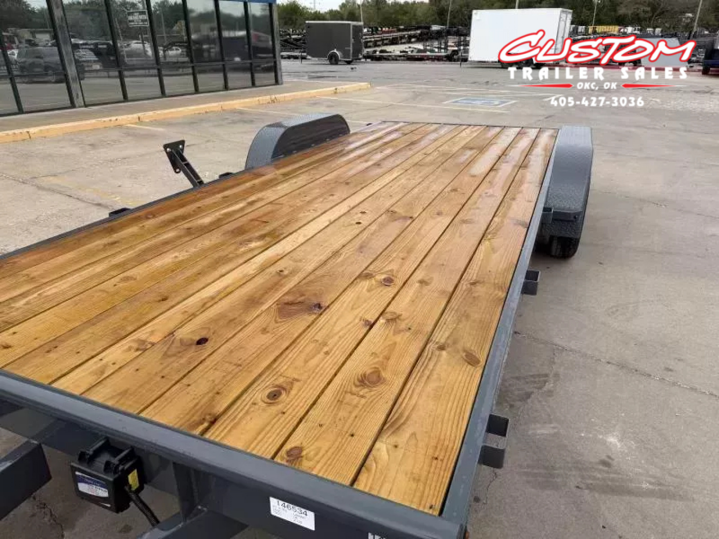 New #148120 2026 LAMAR CE 20 X 83 TANDEM AXLE 7K WOOD FLOOR CAR HAULER