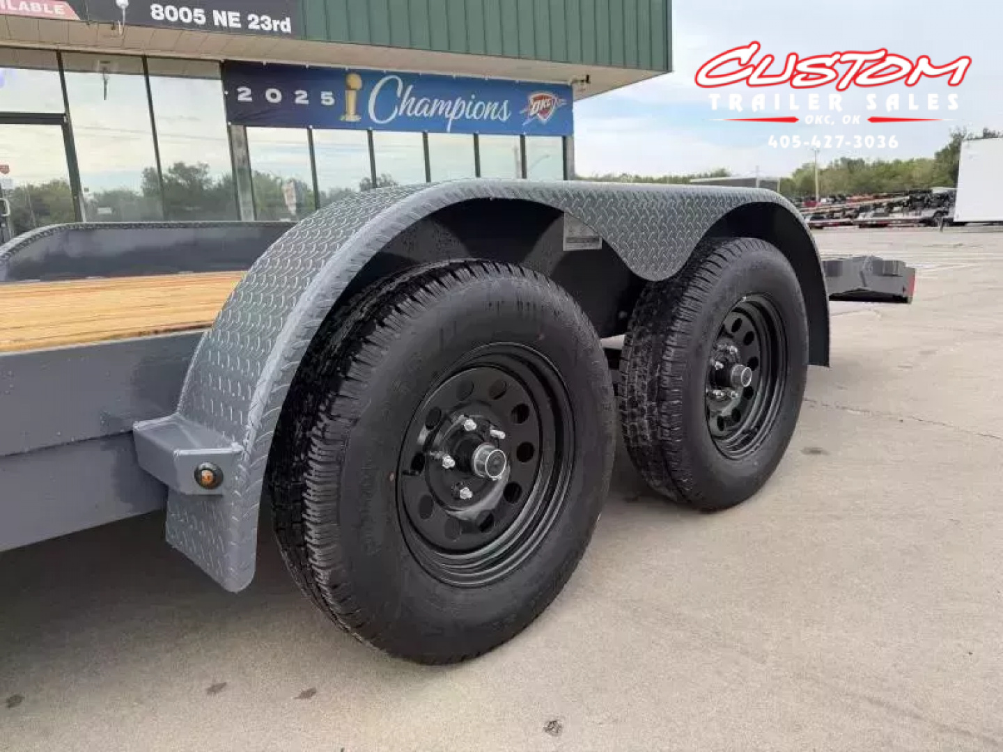 New #148120 2026 LAMAR CE 20 X 83 TANDEM AXLE 7K WOOD FLOOR CAR HAULER