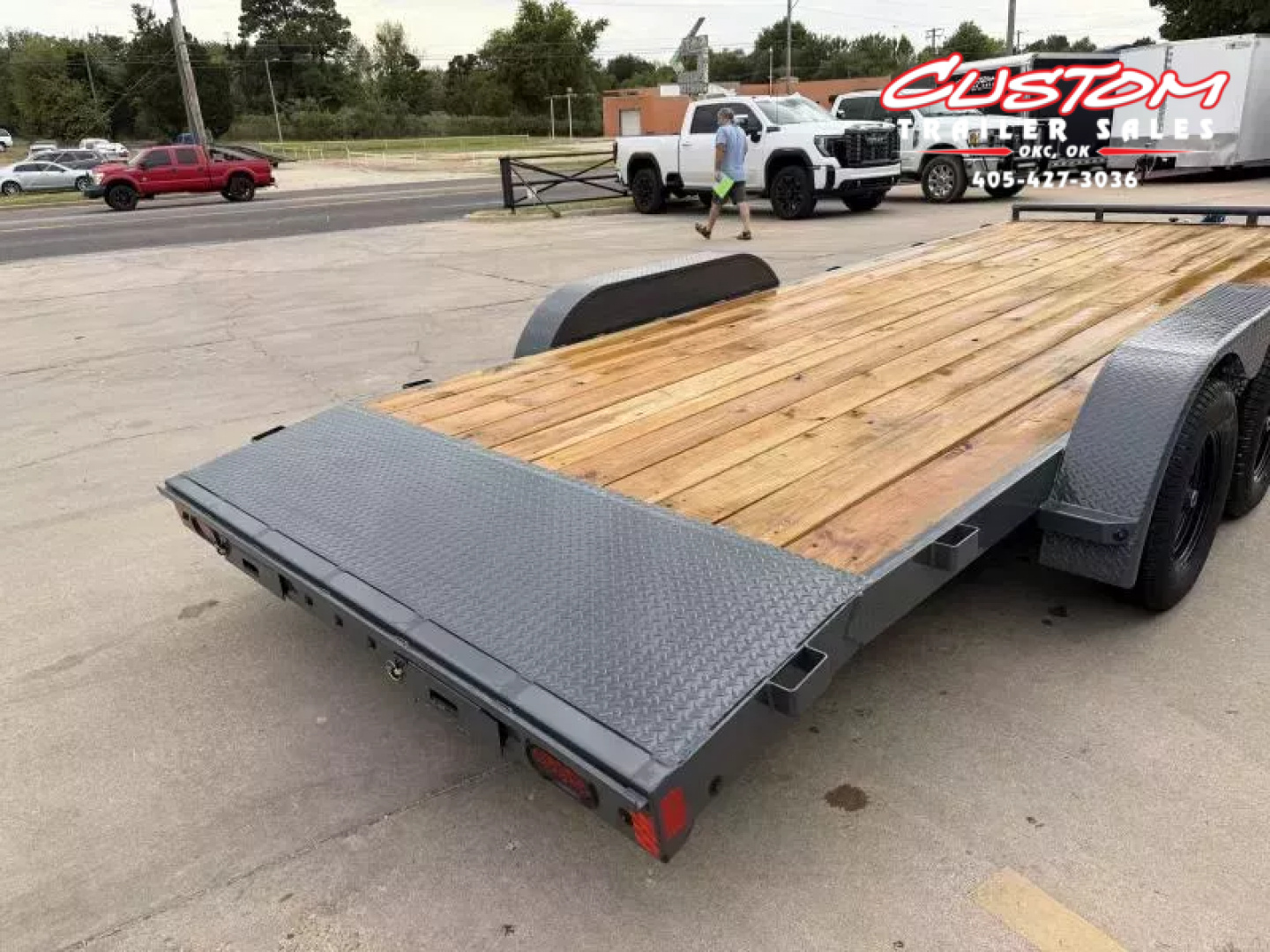 New #148120 2026 LAMAR CE 20 X 83 TANDEM AXLE 7K WOOD FLOOR CAR HAULER