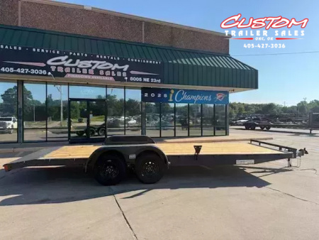 New #148127 2026 LAMAR CE 22 X 83 TANDEM AXLE 7K WOOD FLOOR CAR HAULER