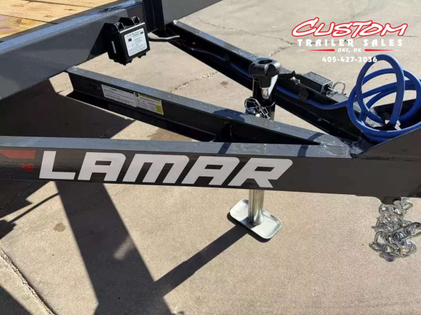 New #148137 2026 LAMAR UC 16 X 77 TANDEM AXLE 7K SQUARE TUBE TOP UTILITY W/ RAMP GATE