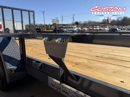 New #148137 2026 LAMAR UC 16 X 77 TANDEM AXLE 7K SQUARE TUBE TOP UTILITY W/ RAMP GATE