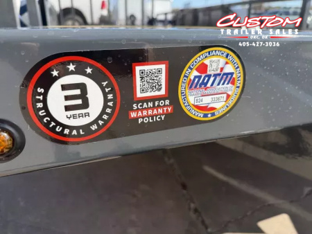 New #148137 2026 LAMAR UC 16 X 77 TANDEM AXLE 7K SQUARE TUBE TOP UTILITY W/ RAMP GATE