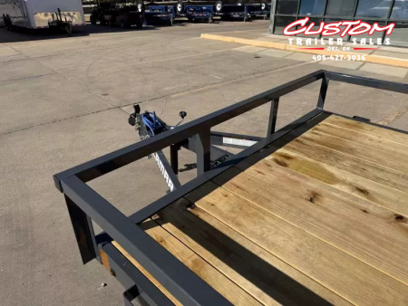 New #148137 2026 LAMAR UC 16 X 77 TANDEM AXLE 7K SQUARE TUBE TOP UTILITY W/ RAMP GATE