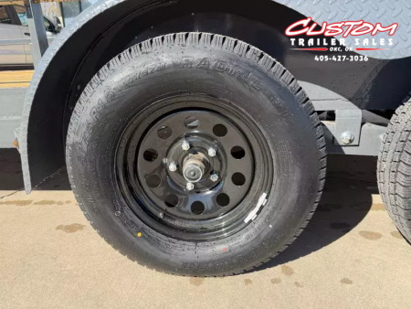 New #148138 2026 LAMAR UC 16 X 77 TANDEM AXLE SQUARE TUBE TOP 7K UTILITY W/ 2' DOVE & RAMP GATE