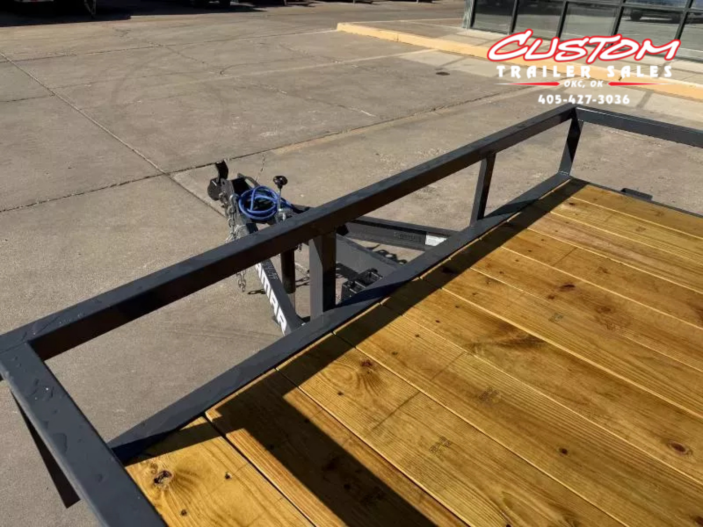 New #148153 2026 LAMAR UC 16 X 83 TANDEM AXLE SQUARE TUBE TOP 7K UTILITY W/ REAR RAMP GATE