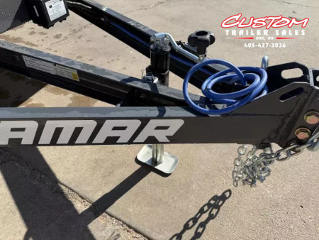 New #148153 2026 LAMAR UC 16 X 83 TANDEM AXLE SQUARE TUBE TOP 7K UTILITY W/ REAR RAMP GATE