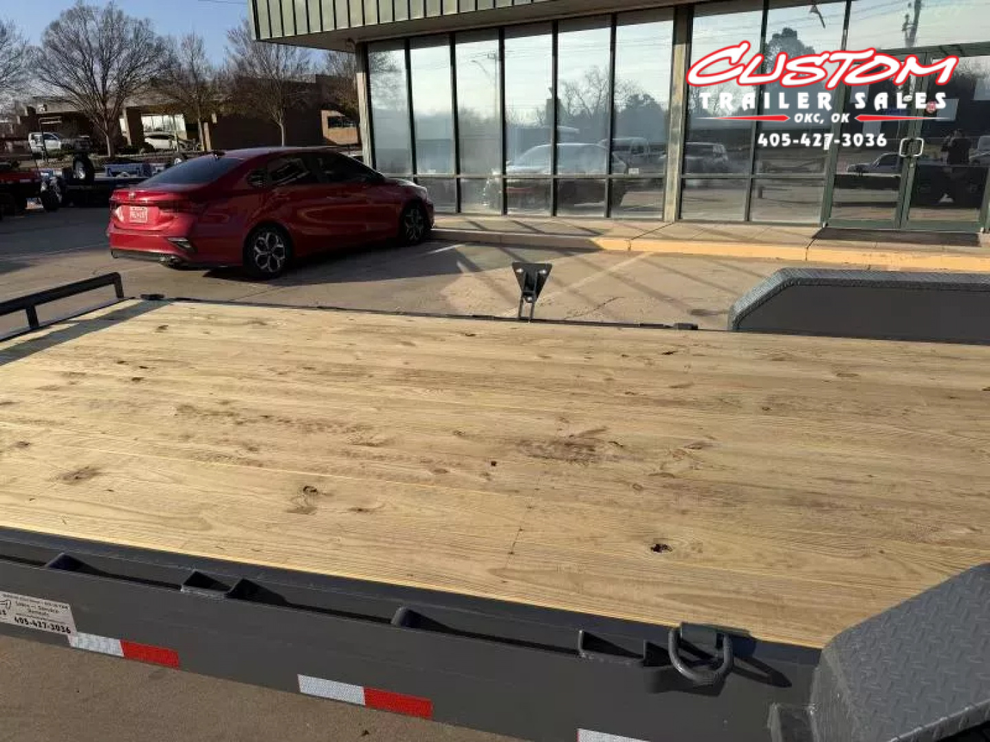 New #148504 2026 LAMAR H6 22 X 83 TANDEM AXLE 14K EQUIPMENT HAULER W/ STAND UP RAMPS