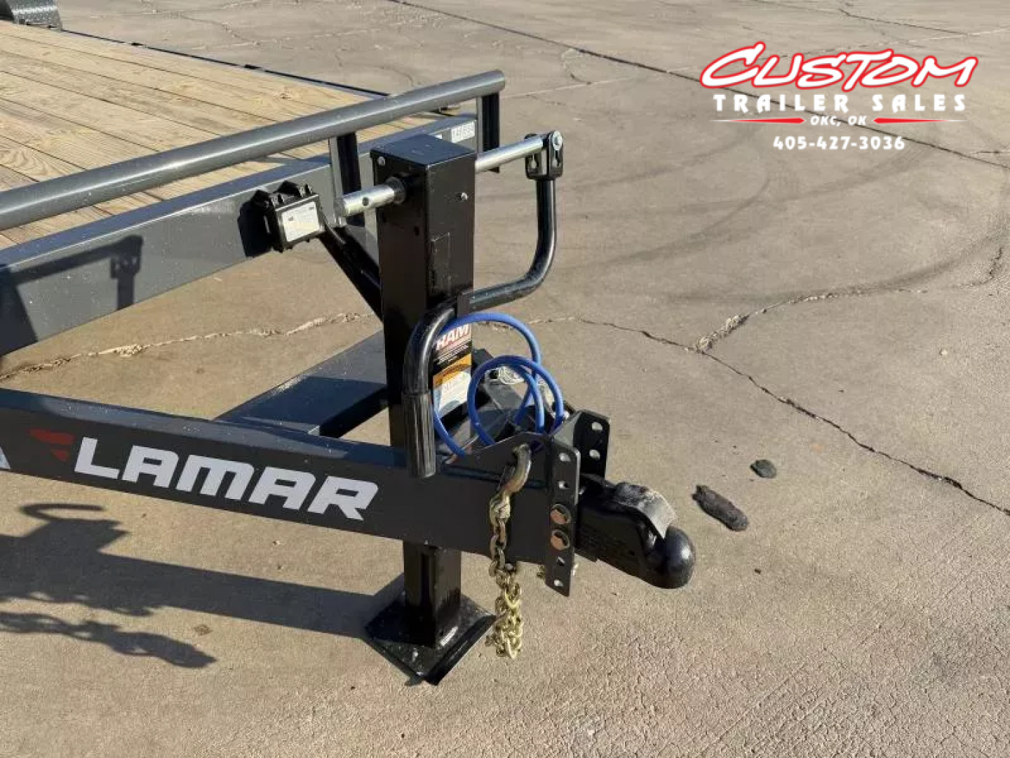 New #148504 2026 LAMAR H6 22 X 83 TANDEM AXLE 14K EQUIPMENT HAULER W/ STAND UP RAMPS