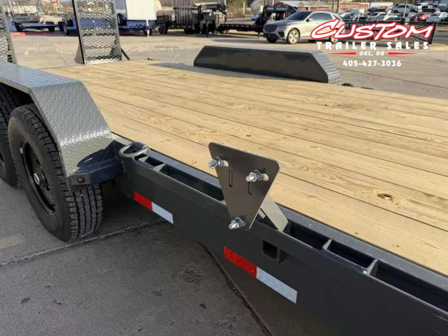 New #148504 2026 LAMAR H6 22 X 83 TANDEM AXLE 14K EQUIPMENT HAULER W/ STAND UP RAMPS