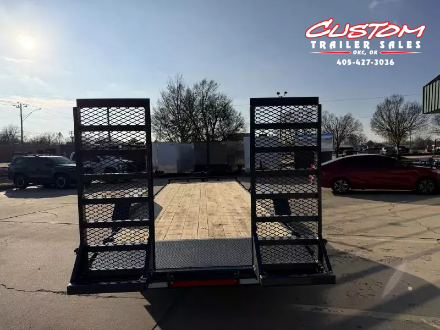 New #148504 2026 LAMAR H6 22 X 83 TANDEM AXLE 14K EQUIPMENT HAULER W/ STAND UP RAMPS