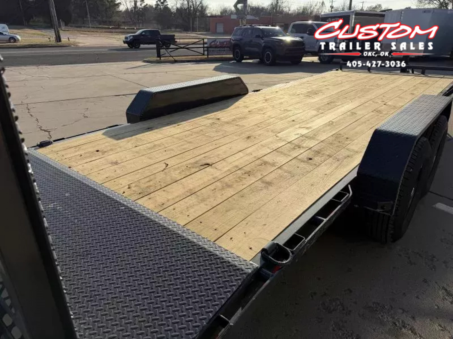 New #148504 2026 LAMAR H6 22 X 83 TANDEM AXLE 14K EQUIPMENT HAULER W/ STAND UP RAMPS