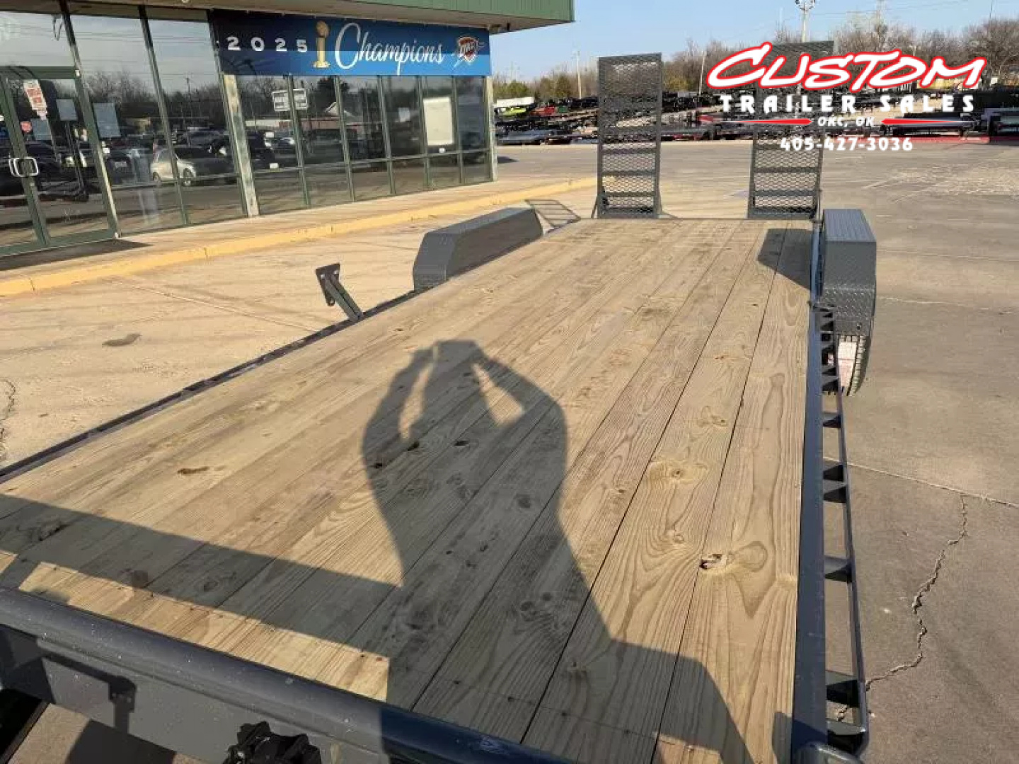 New #148504 2026 LAMAR H6 22 X 83 TANDEM AXLE 14K EQUIPMENT HAULER W/ STAND UP RAMPS