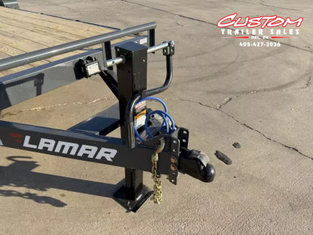 New #148504 2026 LAMAR H6 22 X 83 TANDEM AXLE 14K EQUIPMENT HAULER W/ STAND UP RAMPS