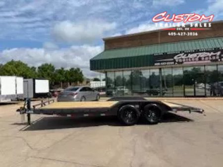 New #148566 2026 LAMAR H6 20 X 102 TANDEM AXLE 14K EQUIPMENT HAULER W/ SLIDE IN RAMPS