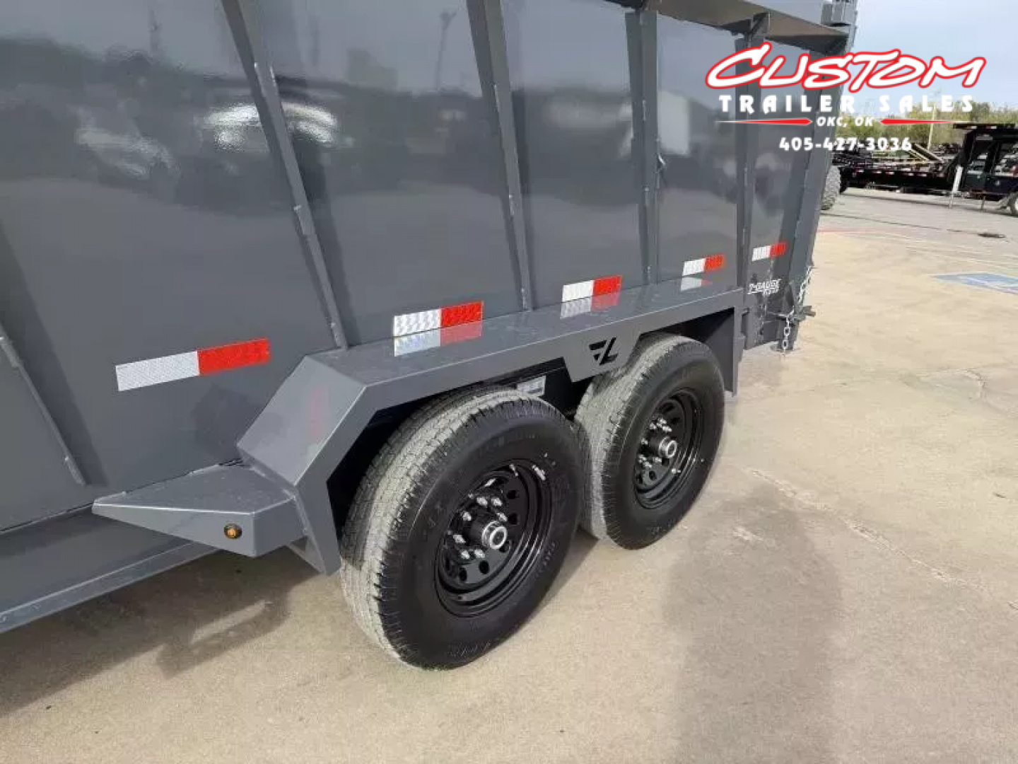 New #148951 2026 LAMAR DT 14 X 83 TANDEM AXLE 14K BUMPER PULL TELESCOPIC DUMP TRAILER W/ 4' SIDES