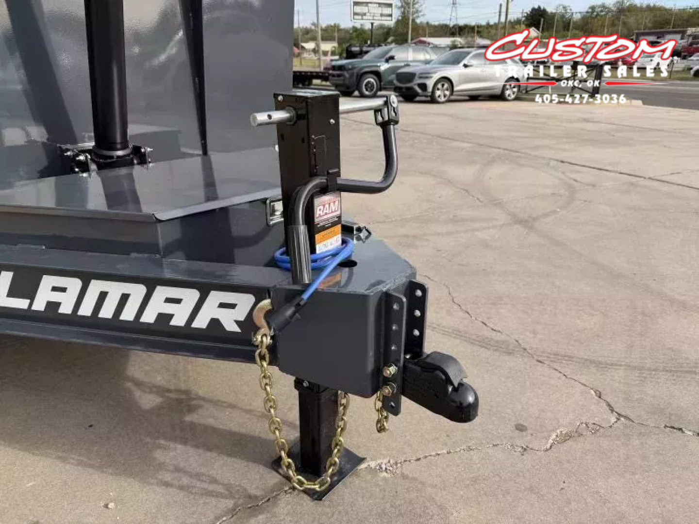 New #148951 2026 LAMAR DT 14 X 83 TANDEM AXLE 14K BUMPER PULL TELESCOPIC DUMP TRAILER W/ 4' SIDES