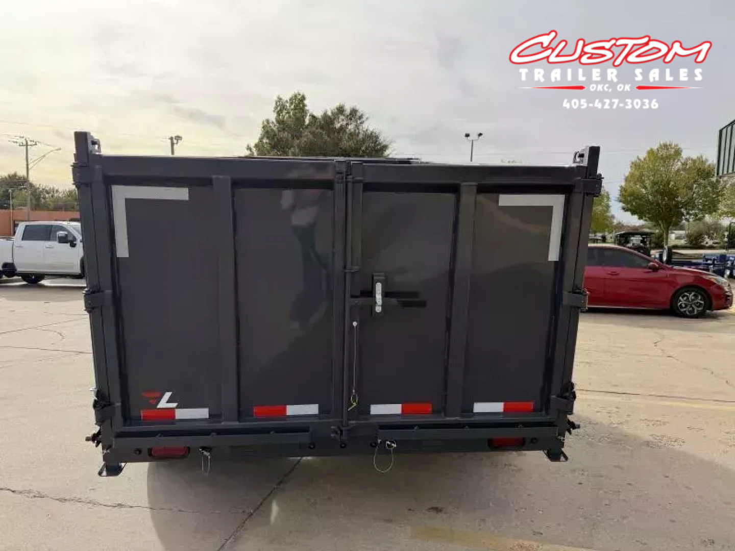 New #148951 2026 LAMAR DT 14 X 83 TANDEM AXLE 14K BUMPER PULL TELESCOPIC DUMP TRAILER W/ 4' SIDES