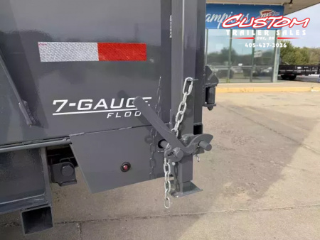 New #148951 2026 LAMAR DT 14 X 83 TANDEM AXLE 14K BUMPER PULL TELESCOPIC DUMP TRAILER W/ 4' SIDES