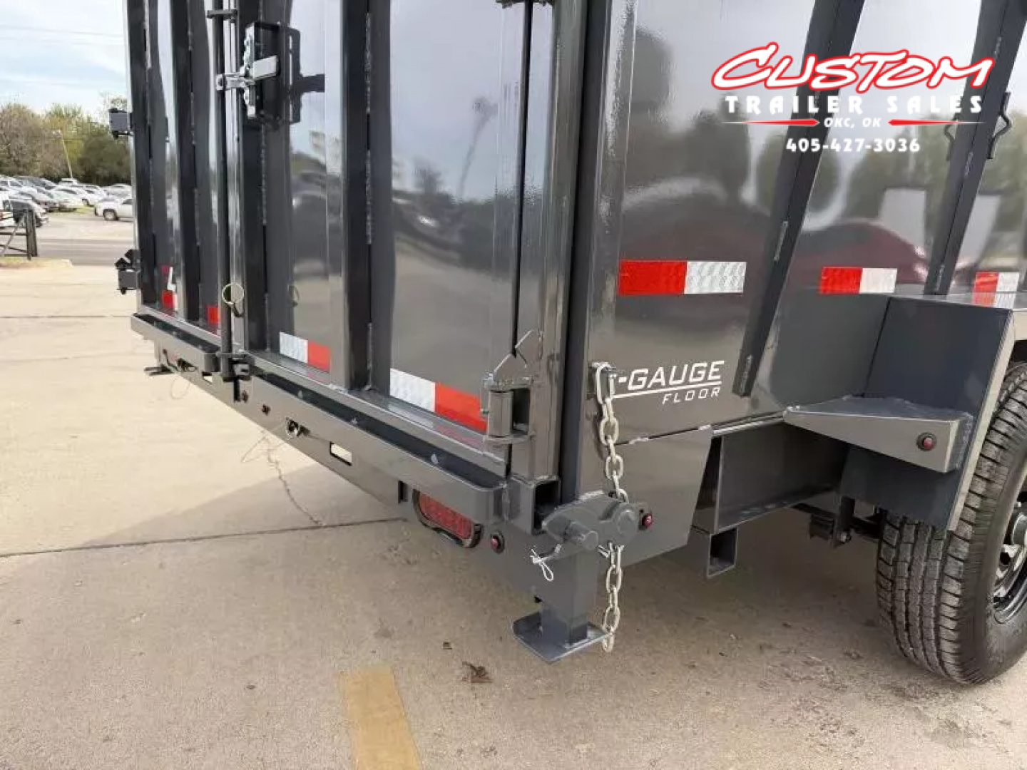 New #148952 2026 LAMAR DT 14 X 83 TANDEM AXLE 14K BUMPER PULL TELESCOPIC DUMP TRAILER W/ 4' SIDES