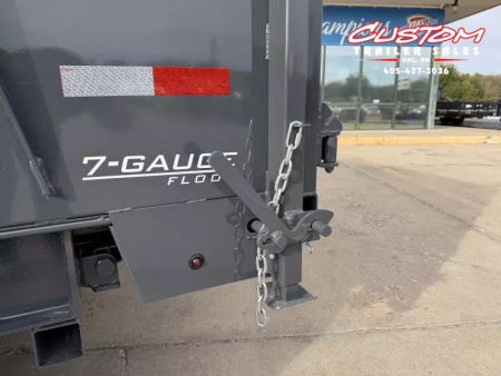 New #148952 2026 LAMAR DT 14 X 83 TANDEM AXLE 14K BUMPER PULL TELESCOPIC DUMP TRAILER W/ 4' SIDES