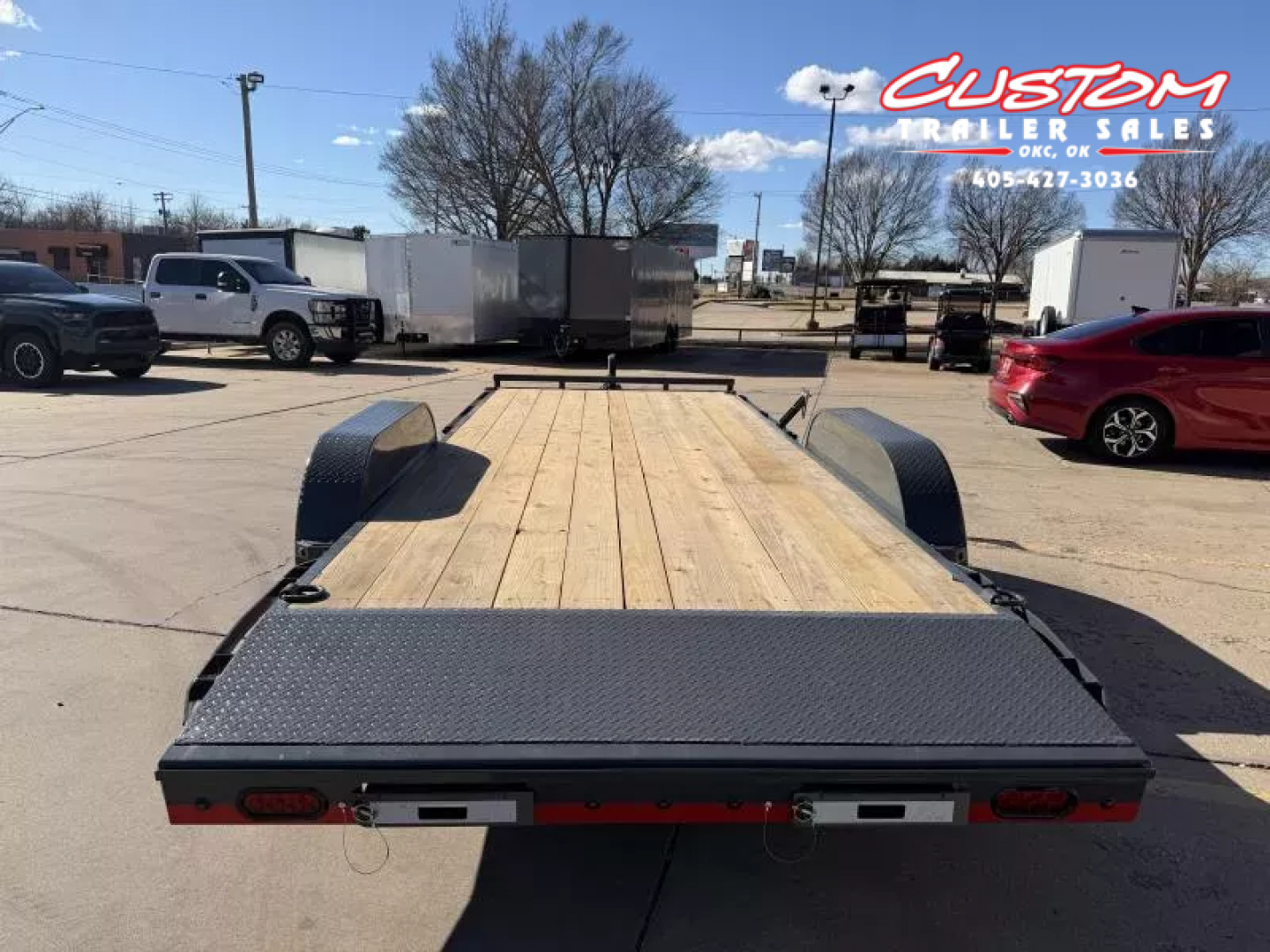 New #149081 2026 LAMAR CC 20 X 83 TANDEM AXLE 10K WOOD FLOOR CAR HAULER