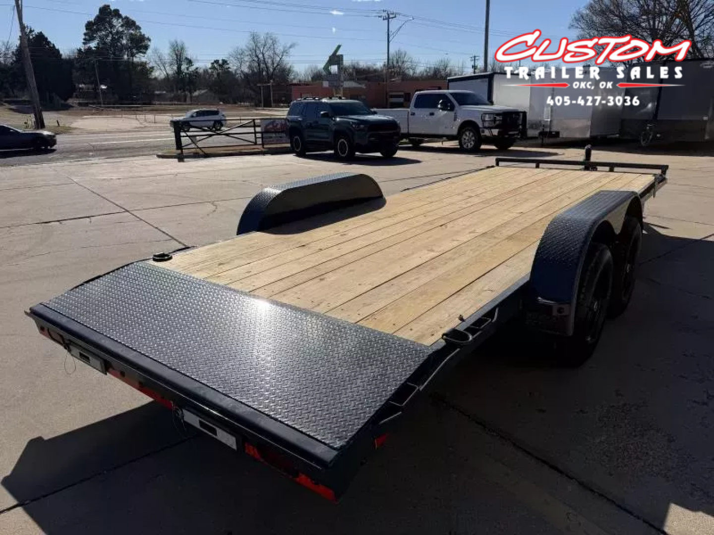 New #149081 2026 LAMAR CC 20 X 83 TANDEM AXLE 10K WOOD FLOOR CAR HAULER