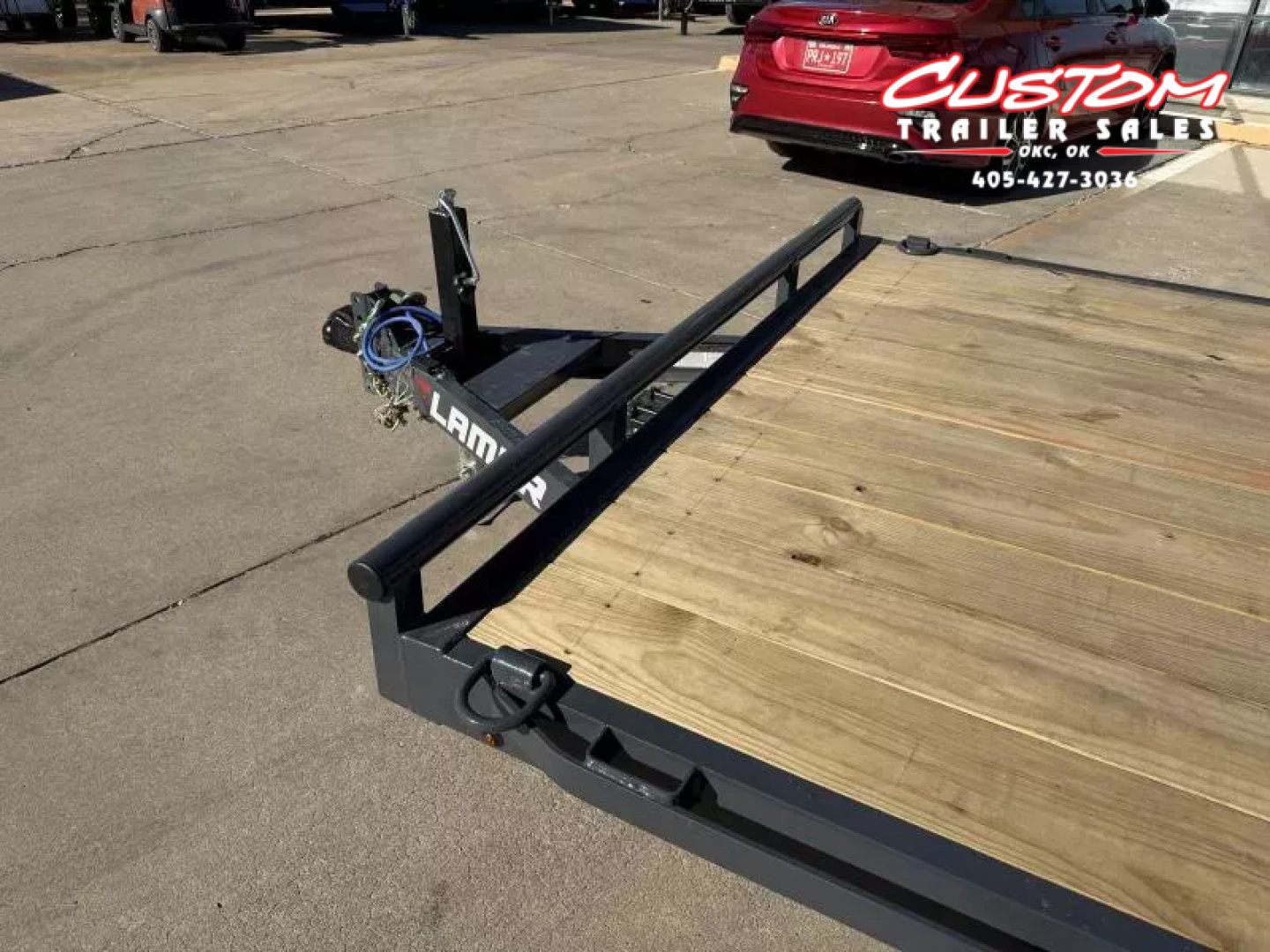 New #149081 2026 LAMAR CC 20 X 83 TANDEM AXLE 10K WOOD FLOOR CAR HAULER