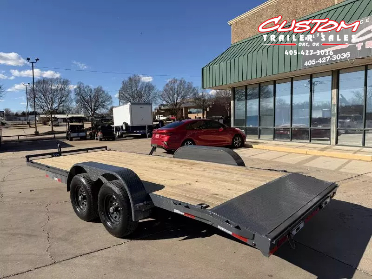 New #149081 2026 LAMAR CC 20 X 83 TANDEM AXLE 10K WOOD FLOOR CAR HAULER