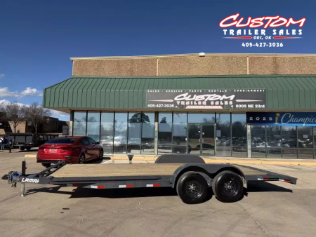 New #149081 2026 LAMAR CC 20 X 83 TANDEM AXLE 10K WOOD FLOOR CAR HAULER