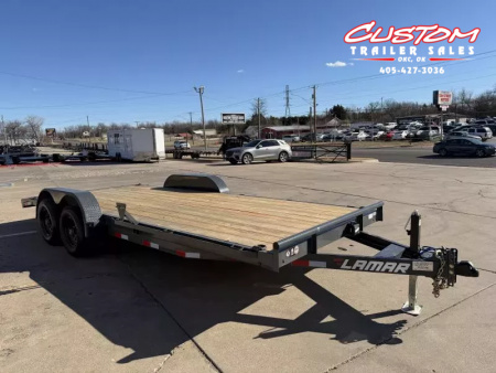 New #149081 2026 LAMAR CC 20 X 83 TANDEM AXLE 10K WOOD FLOOR CAR HAULER