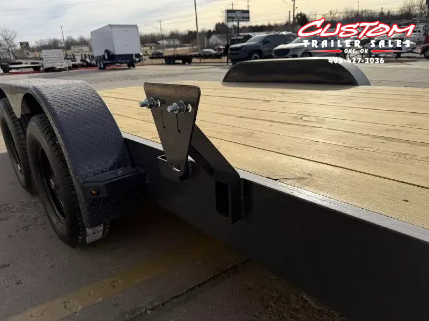 New #149296 2026 LAMAR CE 18 X 83 TANDEM AXLE 7K WOOD FLOOR CAR HAULER