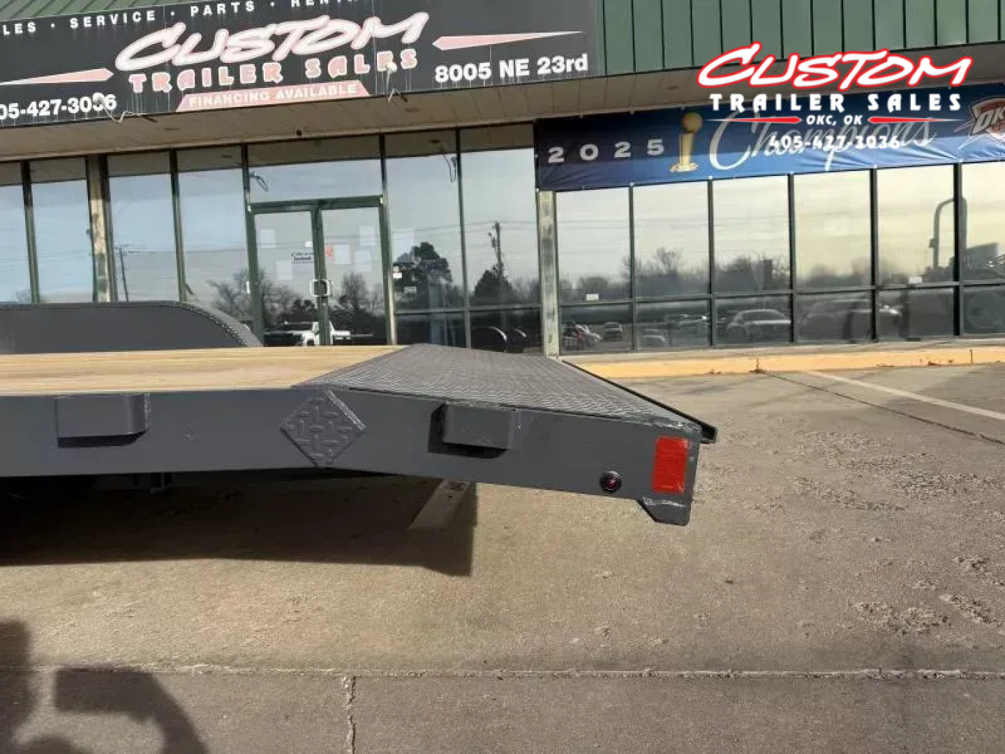 New #149296 2026 LAMAR CE 18 X 83 TANDEM AXLE 7K WOOD FLOOR CAR HAULER
