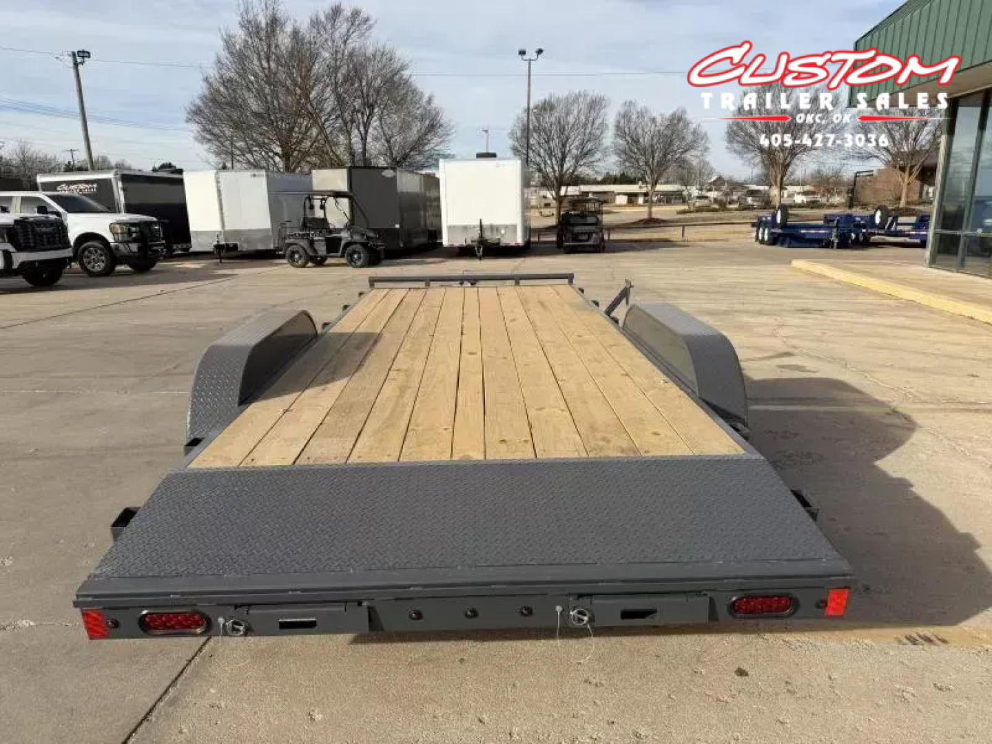 New #149296 2026 LAMAR CE 18 X 83 TANDEM AXLE 7K WOOD FLOOR CAR HAULER