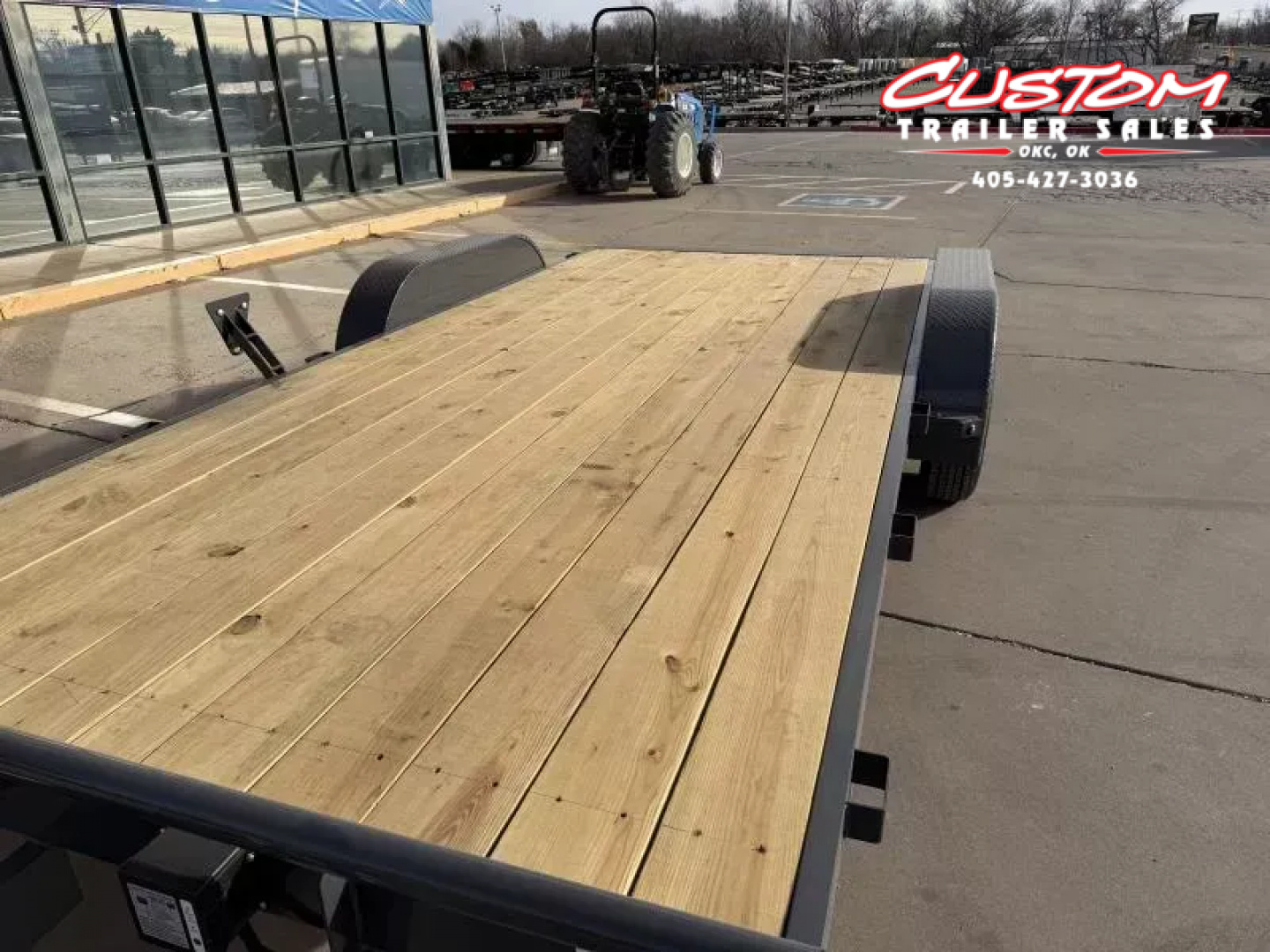 New #149296 2026 LAMAR CE 18 X 83 TANDEM AXLE 7K WOOD FLOOR CAR HAULER