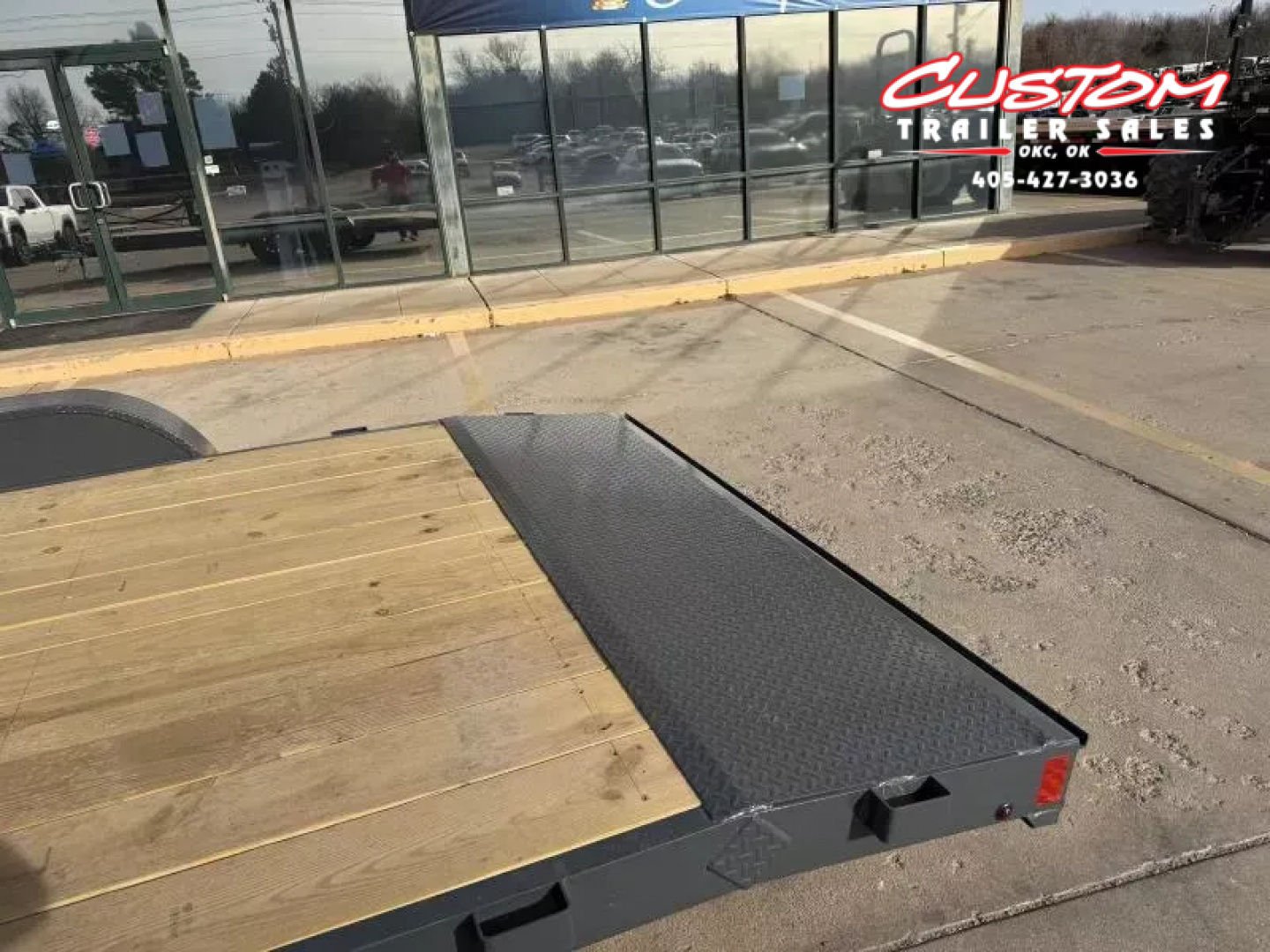 New #149296 2026 LAMAR CE 18 X 83 TANDEM AXLE 7K WOOD FLOOR CAR HAULER