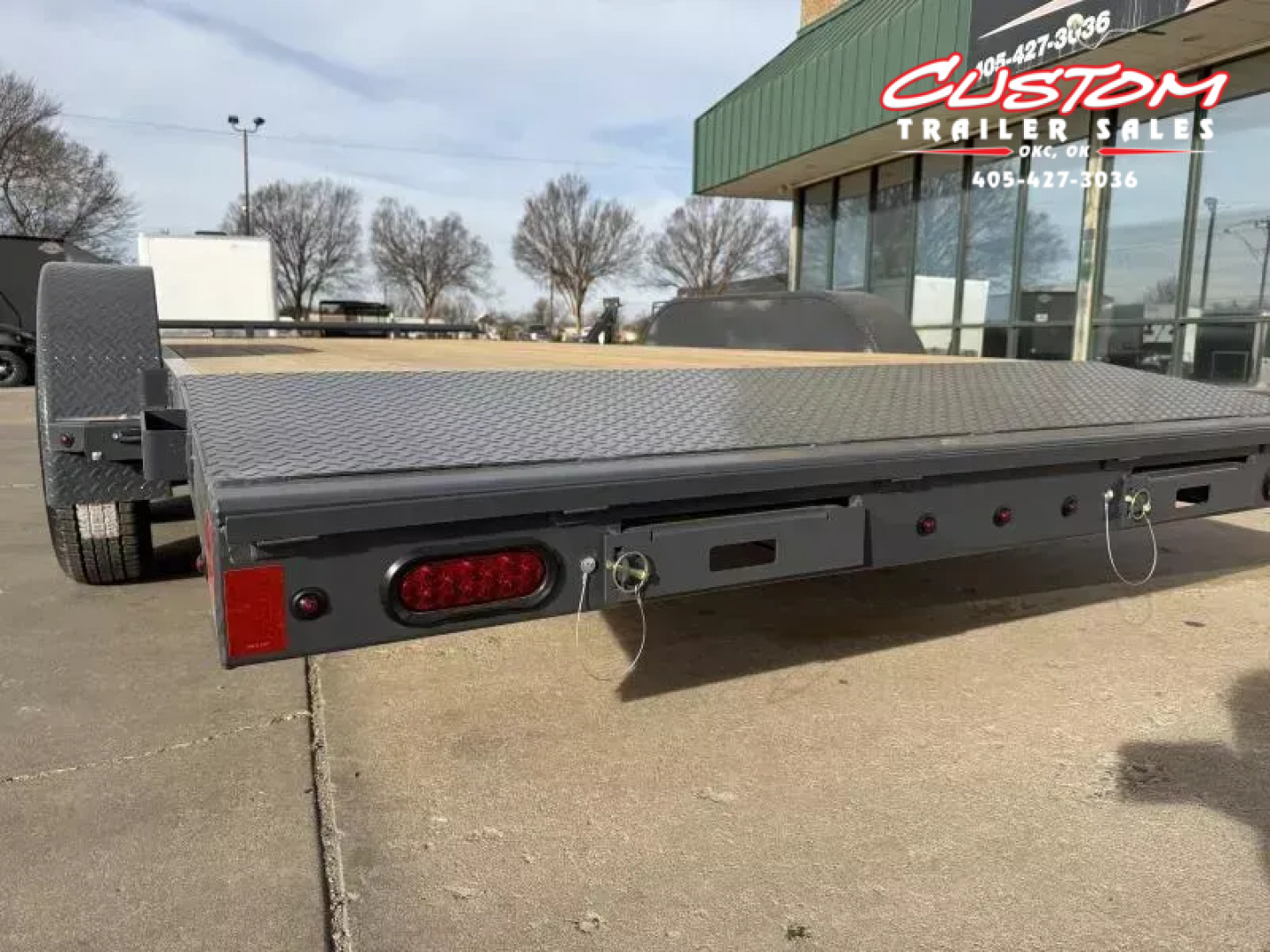 New #149296 2026 LAMAR CE 18 X 83 TANDEM AXLE 7K WOOD FLOOR CAR HAULER