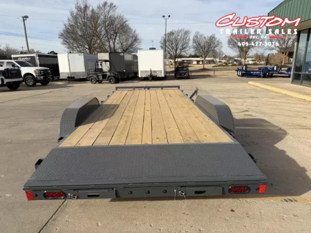 New #149296 2026 LAMAR CE 18 X 83 TANDEM AXLE 7K WOOD FLOOR CAR HAULER