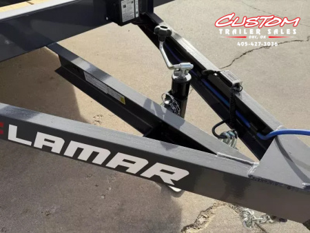 New #149296 2026 LAMAR CE 18 X 83 TANDEM AXLE 7K WOOD FLOOR CAR HAULER